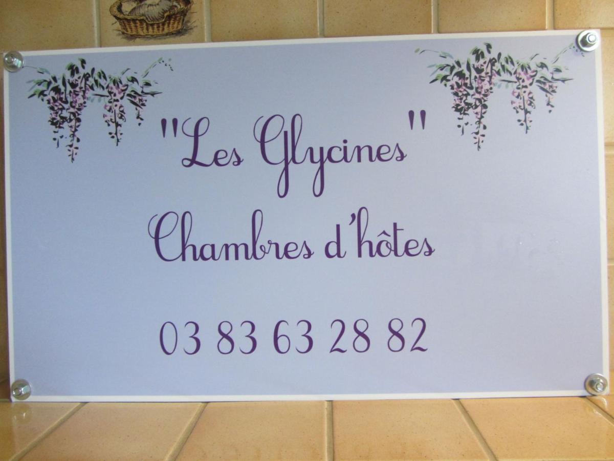 Les Glycines Bed and Breakfast Choloy Eksteriør billede